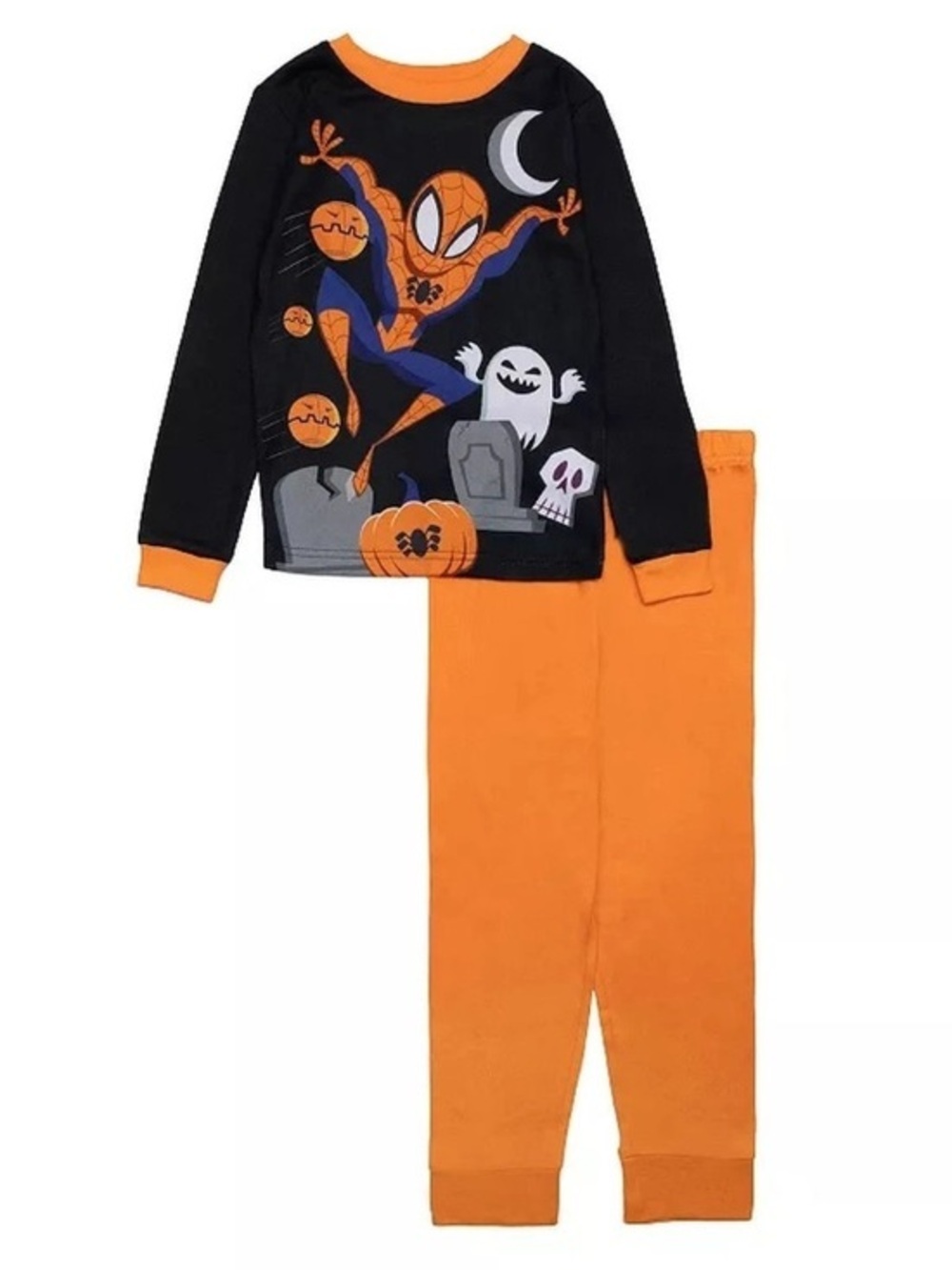 NWT. MARVEL Spider-Man Kids Halloween Pajama Set